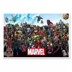 Poster Super Héros Marvel