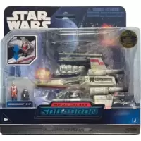 Biggs Darklighter's X-Wing With Biggs Darklighter & R2-F2