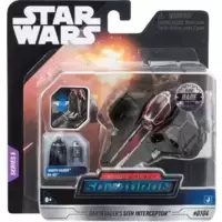 Darth Vader's Sith Interceptor With Darth Vader & R4-K5