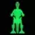 ReAction Figures - Godzilla Skeleton (Glow)