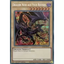 Dragon Noir aux Yeux Rouges