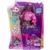 Barbie Extra Dolls & Playsets - Barbie Cheveux Bruns avec mèches Roses, Sweat à Capuche et Jupe écossaise