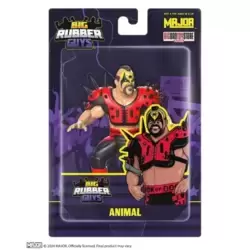 2025 Major Wrestling Figure Podcast Big Rubber Guys Animal [exclusive]