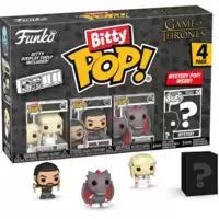 Game Of Thrones - Daenerys Bride, Khal Drogo, Drogon & Mystery