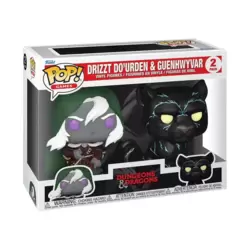 Dungeons & Dragons - Drizzt Do'Urden & Guenhwyvar 2 Pack