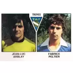 Jean-Luc Arblay / Fabrice Peltier - Troyes-Aube F.C.