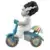 ReAction Figures - Bride of Frankenstein (White w/ Blue Trike)