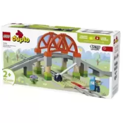 Railway bridge and tracks