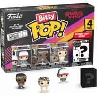 Stranger Things - Dustin, Lucas, Eleven With Electrodes & Mystery
