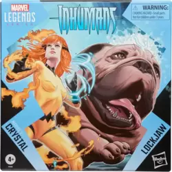 Inhumans - Crystal and Lockjaw