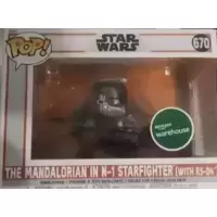 The Mandalorian In N-1 Starfighter With R5-D4