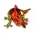Dragon Quest - Monster Museum - Dragon orange