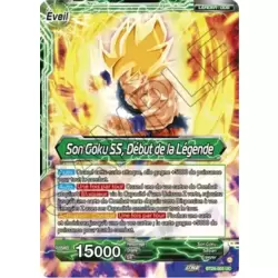 Son Goku // Son Goku SS, Debut de la Legende