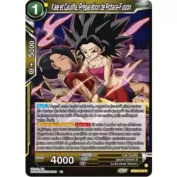 Kale et Caulifla, Preparation de Potara-Fusion