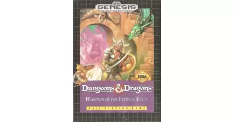 Dungeons & Dragons: Warriors of the Eternal Sun - US - Sega