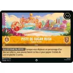 Piste de Sugar Rush, Ligne d'arrivée
