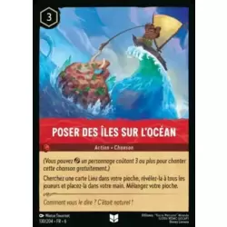Poser des îles sur l'océan