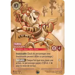 Tigrou, Dans le nid-de-pie