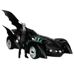 Alfred Pennyworth & Batmobile Gold Label - Batman Forever