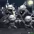 Teenage Mutant Ninja Turtles - Black & White 4-Pack Mini Co