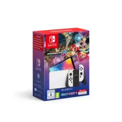 Nintendo Switch Oled version blanche +  Mario Kart 8 Deluxe