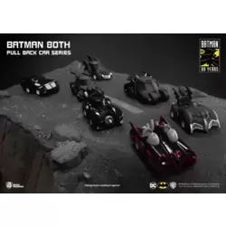 Batman 80th Pull Back Car Series Bundle (7 Pcs)