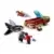 LEGO MARVEL Super Heroes - La voiture d’Iron Man et Black Panther contre Hulk rouge