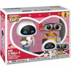 Wall-E  - Eve & Wall-E 2 Pack
