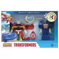 Wingtail & Blue Booster (Sonic the Hedgehog)