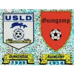 Ecusson Dunkerque - Guingamp