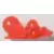 Charlot gros dodo rose transparent