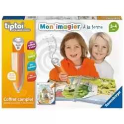 Coffret Complet Lecteur interactif + Livre Mon imagier à la Ferme