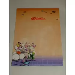 Feuille Diddl format A6 n°239