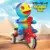 ReAction Figures - Mummy Boy (Blue w/ Red Trike)