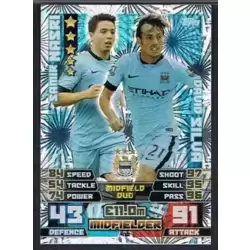 Samir Nasri/David Silva