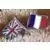 Drapeau français - Drapeau anglais