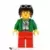 Pippin Reed / Miss Gail Storm - Green Open Shirt, Red Legs, Brown Aviator Cap, Black Goggles