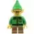 Elf - Dark Green Collar and Gold Horn, Moustache and Glasses