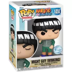 Naruto Shippudden - Might Guy Winking