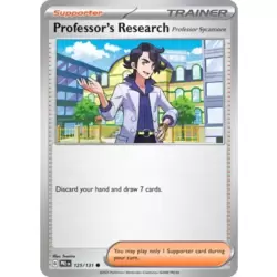 Professor's Research [Professor Sycamore]