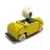ESCI / ORLI JOUET Puffi Cars (Die Cast Metal) - Smurf in yellow car