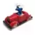 Schtroumpf dans voiture rouge