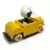 Puffi ESCI / ORLI JOUET (Die Cast Metal) - Schtroumpf Noir dans voiture jaune