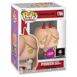 Chainsaw Man - Power With Meowy Flocked