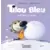 Tilou bleu joue dans la neige