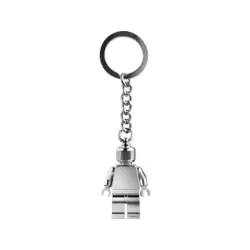 Porte-clés Minifigurine argentée