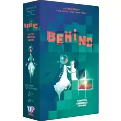 Behind