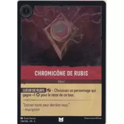 Chromicône de Rubis - Brillante