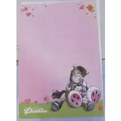 Feuille Diddl format A7 n°2