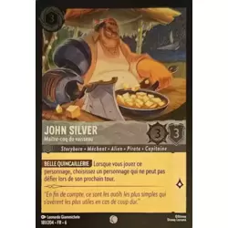 John Silver, Maître-coq du vaisseau - Brillante